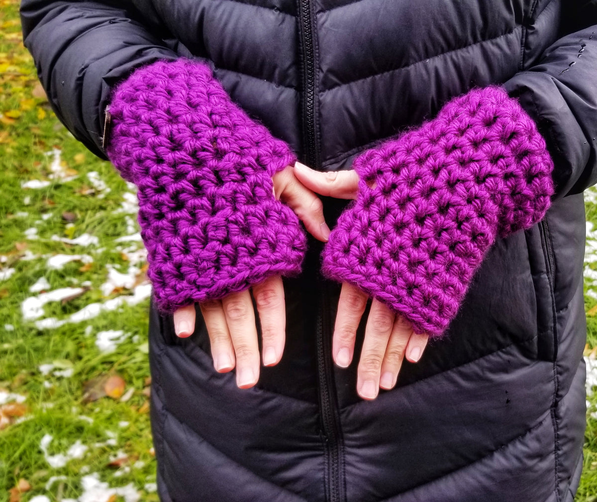 Fingerless Gloves – Busy Hook Happy Heart