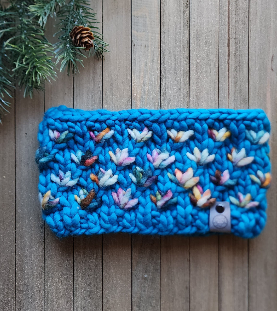Ready to Ship - Luxe Lotus Earwarmer