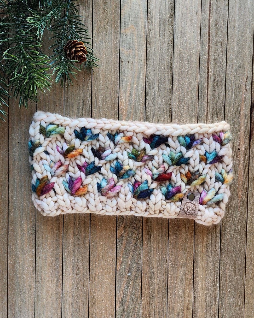 Ready to Ship - Luxe  Lotus Earwarmer