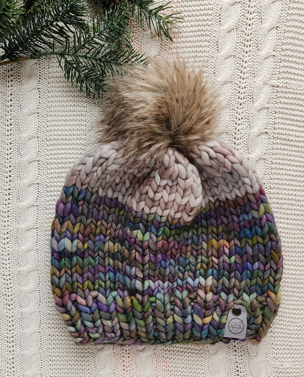 Ready to Ship - Luxe Colorblock Beanie