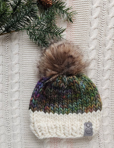 Ready to Ship - Luxe Colorblock Beanie - Toddler