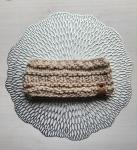 Ready to Ship - Luxe Ridgecrest Earwarmer