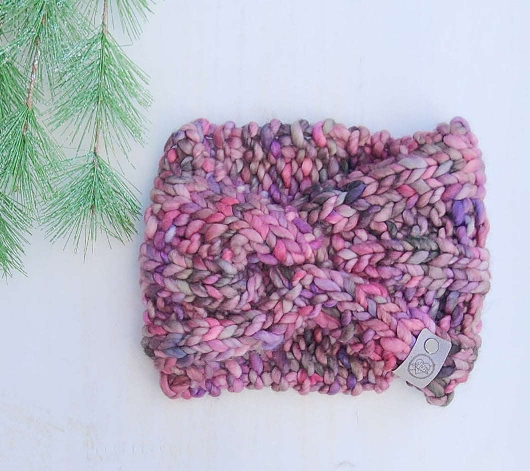 Ready to Ship - Luxe Trailside Twisted Earwarmer