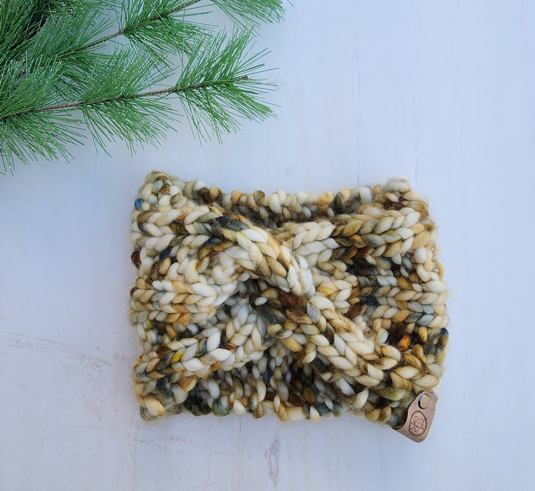 Ready to Ship - Luxe Trailside Twisted Earwarmer