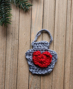 Ready to Ship - Keystone Heart Ornament
