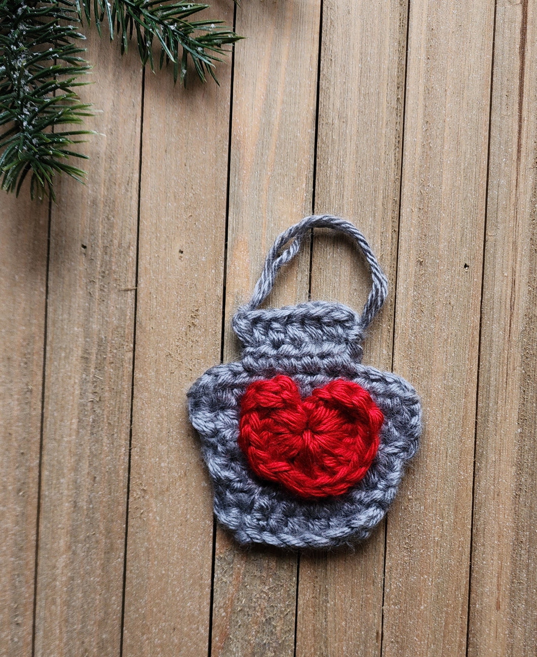 Ready to Ship - Keystone Heart Ornament