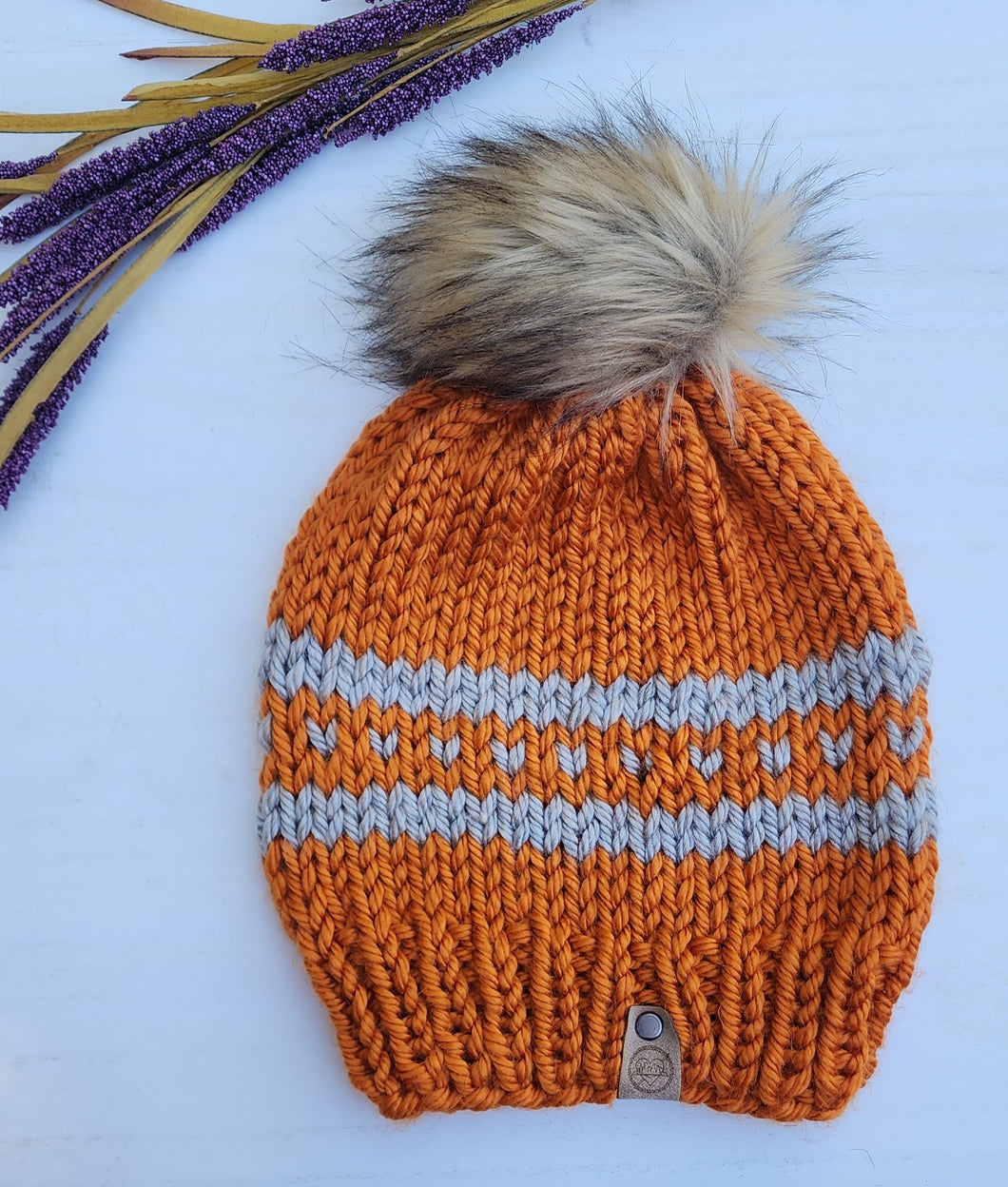 Ready to Ship - Single Hearts Beanie