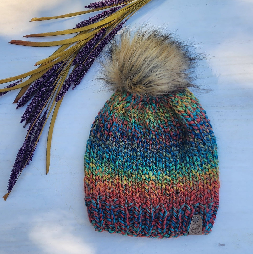Ready to Ship - Cozy Stripe Beanie